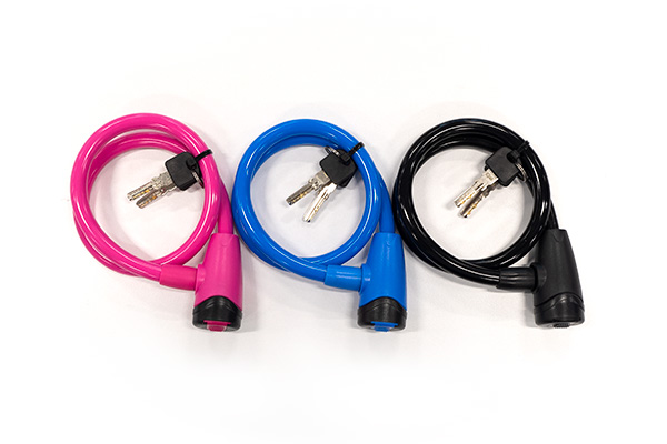 TONYON／高強度ワイヤーロック（ディンプルキー2本付）