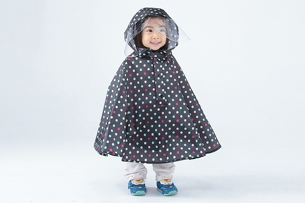 川住製作所／子供用レインポンチョ