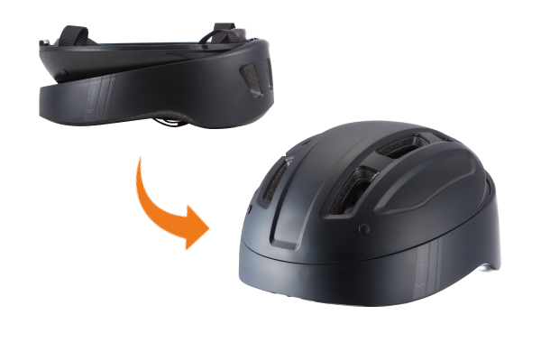 ZEROFIT／ZEROFIT VESK L(57-60cm)(ゼロフィット ベスク)(SG基準取得折りたたみヘルメット)