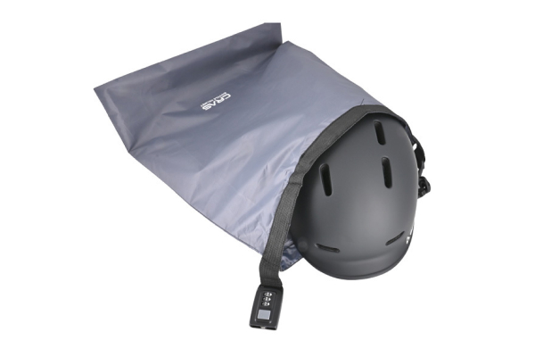 簡易ロック付きヘルメット収納バッグ