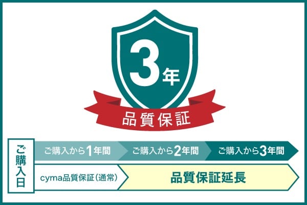 品質保証延長(3年プラン)