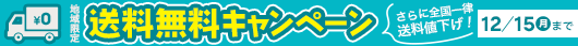 送料無料キャンペーン