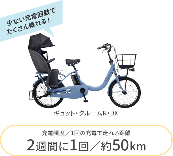 パナソニック（Panasonic）の子乗せ電動自転車 Gyutto（ギュット）の 
