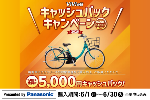ViViの日キャッシュバックキャンペーン