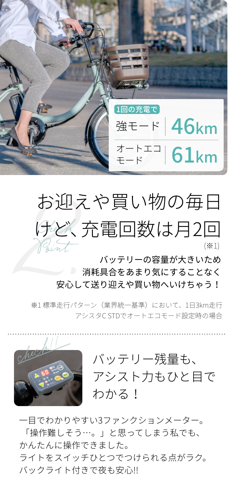 アシスタC STD ブリヂストン(BRIDGESTONE) 子供乗せ自転車 20インチ