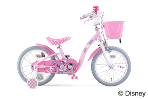 m*o様 自転車　18インチ　直接受け取り可能の方 ミニーマウスポルカドットS ides(アイデス) こども用自転車 16インチ