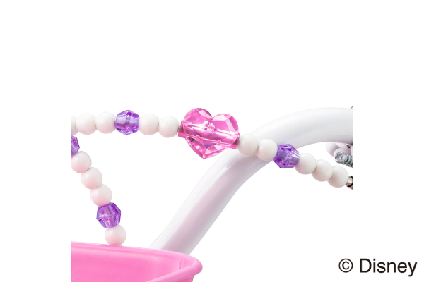 宝石とパールとハートの大きなビーズが可愛い