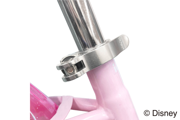 クイックレバーで工具なしで素早くサドルの高さ調節ができます!