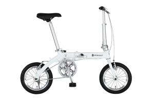 ホワイト／RENAULT LIGHT8 (ルノーライト8)［14インチ］［折りたたみ］［アルミフレーム］