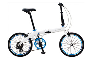 Snow White／RENAULT LIGHT10［外装7段変速］［20インチ］［アルミフレーム］［折りたたみ］