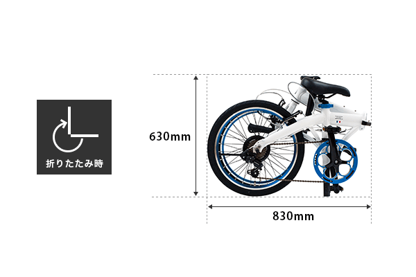 RENAULT LIGHT10 ルノー(RENAULT) 折りたたみ自転車 20インチ 自転車通販「cyma  -サイマ-」人気自転車が最大30%OFF！