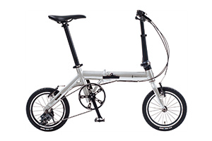 Metallic Silver／RENAULT ULTRA LIGHT7 TRIPLE［外装3段変速］［14インチ］［アルミフレーム］［折りたたみ］