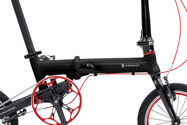 ルノーULTRA LIGHT7 状態10中7.5 手渡しのみ！試乗可能！ 軽量 折りたたみ自転車 持ち運び、輪行楽ちんRENAULT ULTRA