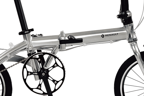 【美品】RENAULT PLATINUM LIGHT8 折りたたみ自転車 ルノー 折りたたみ自転車 RENAULT PLATINUM LIGHT8 プラチナライト8 Metallic