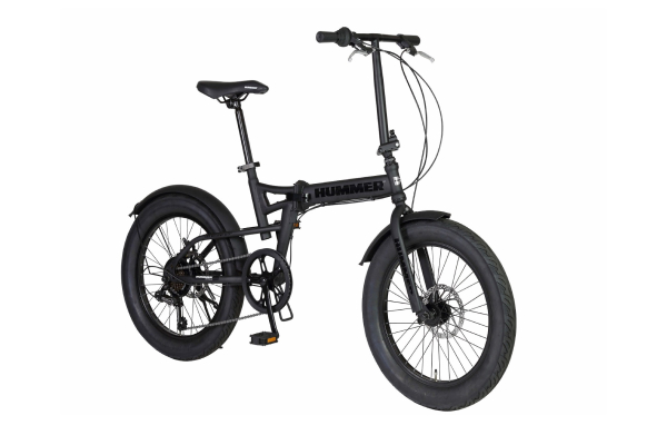 HUMMER FDB206FAT-DISC JET-BLACK ハマー(HUMMER) 折りたたみ自転車 20 