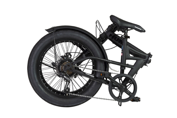 HUMMER FDB206FAT-DISC JET-BLACK ハマー(HUMMER) 折りたたみ自転車 20 