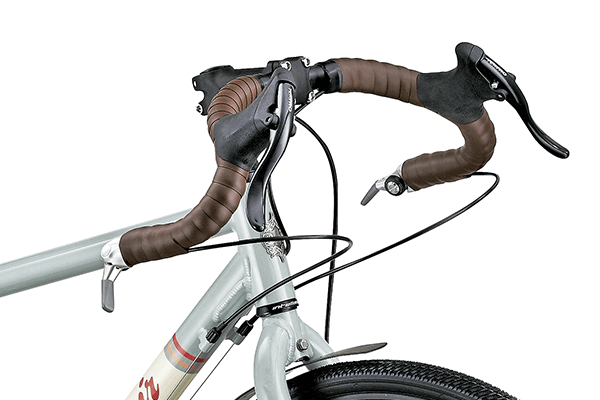 サビに強い、アルミ製のハンドルを採用。