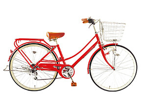 レッド／イーストボーイ カジュアル［外装6段変速］［26インチ］