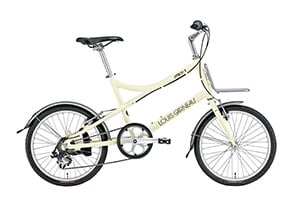 MATT IVORY／LGS-MV1［アルミフレーム］［外装7段変速］［20インチ］