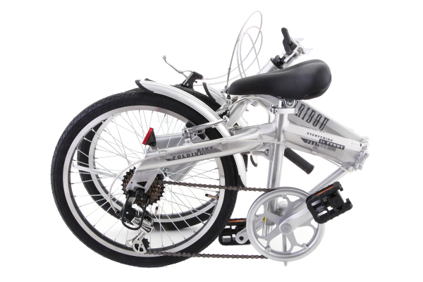 ジモティ来店特価!!!【サカモトテクノ】折りたたみ自転車 カリブー