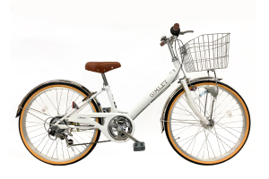 ホワイト/24インチ／ギムレットジュニア［BAA］［外装6段変速］