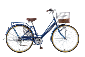 ジュエルブルー／ラファーレ 6Sオート［26インチ］［外装6段変速］［クラス27キャリア］