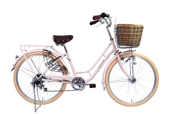 AVASTA 通勤通学シティーサイクル26インチ自転車シマノ6段変速