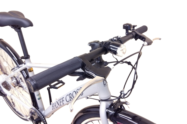 コンパクトな常時点灯LEDライトで夜間も安心です。