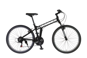ブラック／HUMMER AL-MTB2621Fsus［26インチ］［フロントサスペンション］