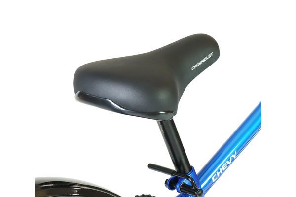 倒れた時でもサドルが破れにくくするサドルガード付き。