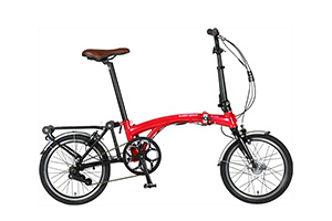 Red／Harry Quinn PORTABLE E-BIKE［16インチ］［アルミフレーム］［折りたたみ］