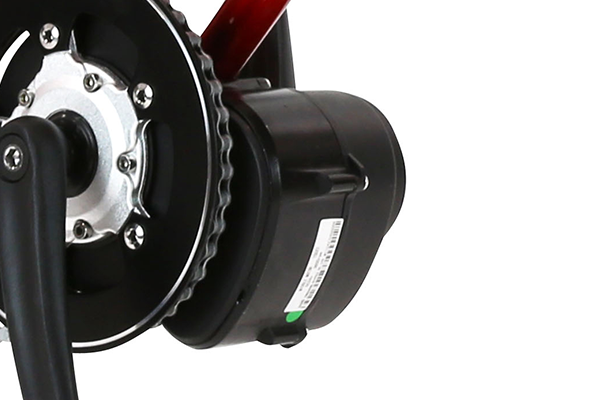 車体の中心部に装着されておりバランス◎