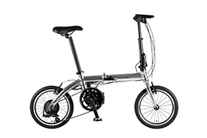 シルバー／TRANS MOBILLY FDB166E［外装6段変速］［16インチ］［アルミフレーム］［折りたたみ］