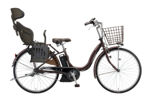 電動子乗せセット】ヘッドレスト付チャイルドシート搭載アシスタU STD