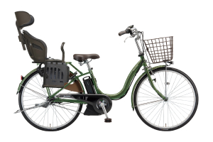 電動子乗せセット】ヘッドレスト付チャイルドシート搭載アシスタU STD