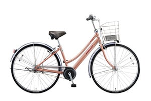 M.シェリーピンク／アルベルト L型 AB75L,AB65L ［L型］［アルミフレーム］［内装5段変速］［パンクに強い］