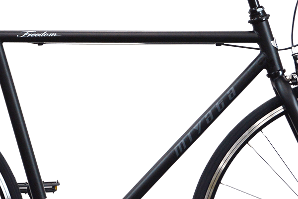 ミヤタ クロモリ 700c チューブラー MIYATA自転車 | MIYATA