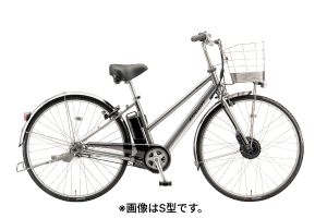 M.XHスパークルシルバー※画像はS型です／アルベルトe L型［26インチ内装3段変速/27インチ内装5段変速］［26/27インチ］