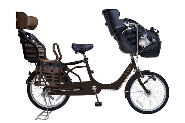 cyma ヘッドレスト付きチャイルドシート搭載Birthday 子供乗せ自転車 20インチ