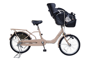 カフェオレ／Birthday(バースデイ) -20インチ前子乗せ付きモデル-［内装3段変速］［20インチ］［クラス27キャリア］［3人乗り対応］