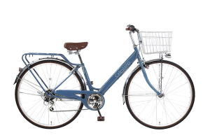 自転車 26インチ シャーベットグリーン 軽快車 シティサイクル