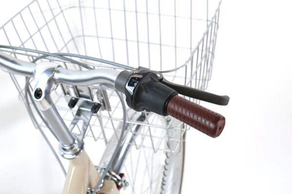 新品未使用２７インチ通学用シティーサイクル　白色 楽天市場】白（ハンドルタイプ一文字型）（シティサイクル