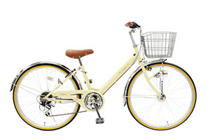 アイボリー／Rafina(ラフィーナ)［24インチ］［外装6段変速］