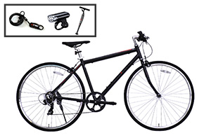 ／クロスバイク入門セットFERIADO(フェリアード) ［外装7段変速］［アルミフレーム］