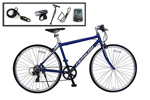 ／クロスバイク入門ワイドセットFERIADO(フェリアード) ［外装7段変速］［アルミフレーム］