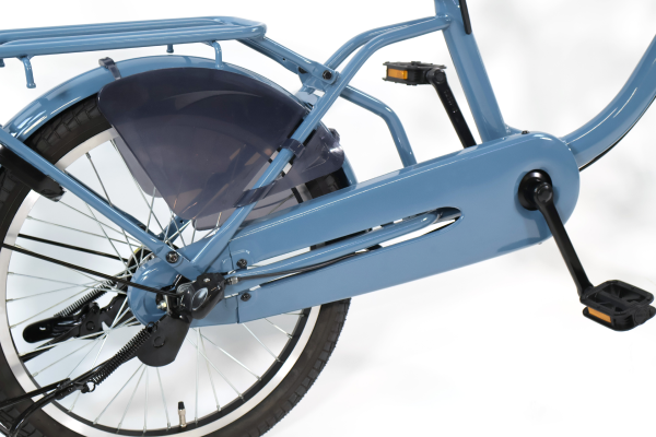 ヘッドレスト付チャイルドシート搭載limini 子供乗せ自転車 20インチ 