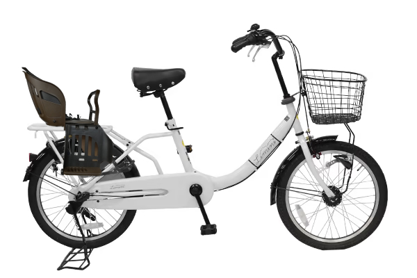 cyma チャイルドシート搭載limini 子供乗せ自転車 20インチ