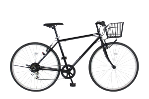 カゴ付きToffee(トフィー)［クロスバイク］［外装6段変速］［700C］