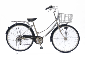 シルバー／cyma urban［外装6段変速］［26インチ］［クラス27キャリア］