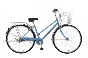 グレイッシュブルー／cyma weekCity(サイマウィークシティ)［内装3段変速］［27インチ］